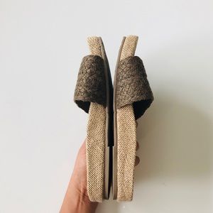 MIA Linara Natural Jute Slide Sandals